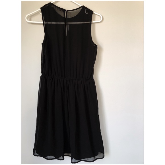 Zara TRF Black Dress - Picture 2 of 3